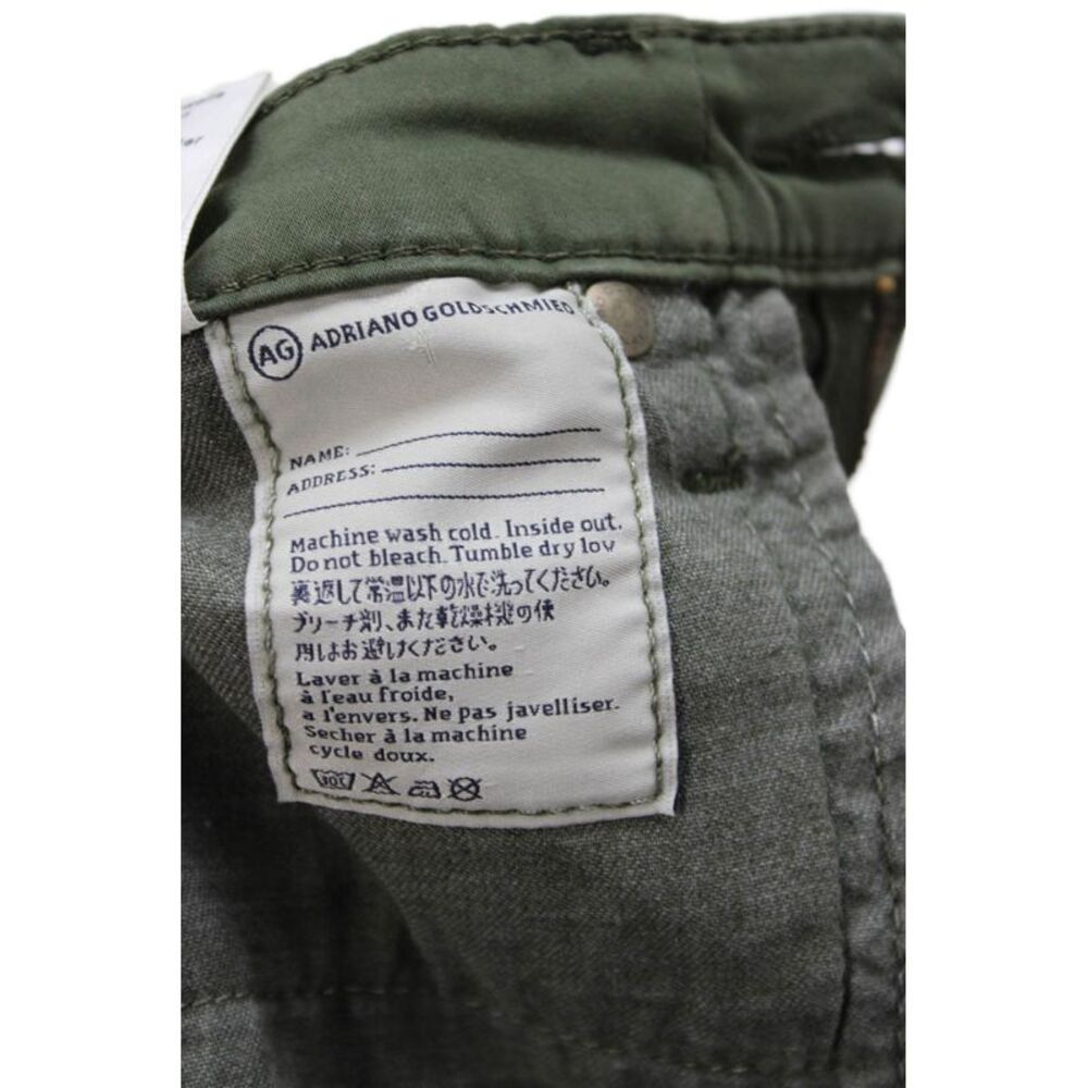 AG Adriano Goldschmied Womens High Rise Green Jegging Jeans Inseam 28 Size 25 - Picture 6 of 6